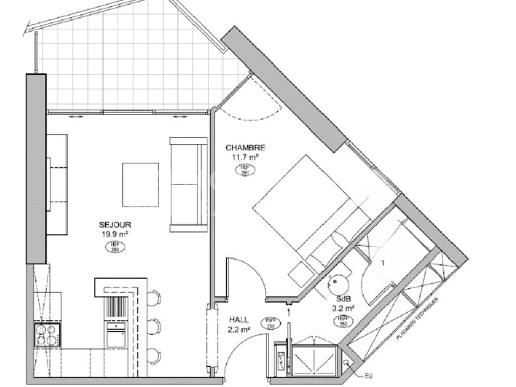 Квартира в Монте Карло, Монако, 55 м² - фото 8
