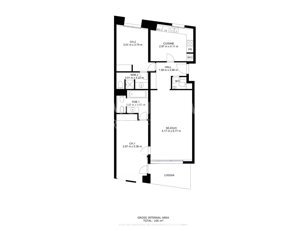 Квартира в Ла-Кондамине, Монако, 115 м² - фото 11