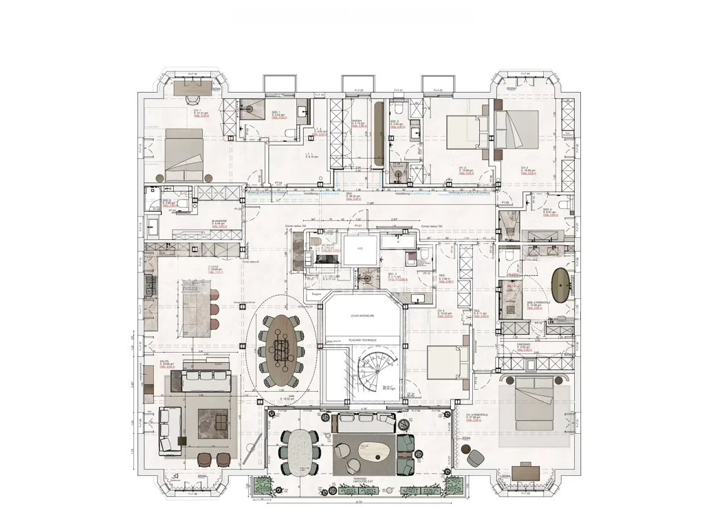 Квартира в Монте Карло, Монако, 400 м² - фото 14