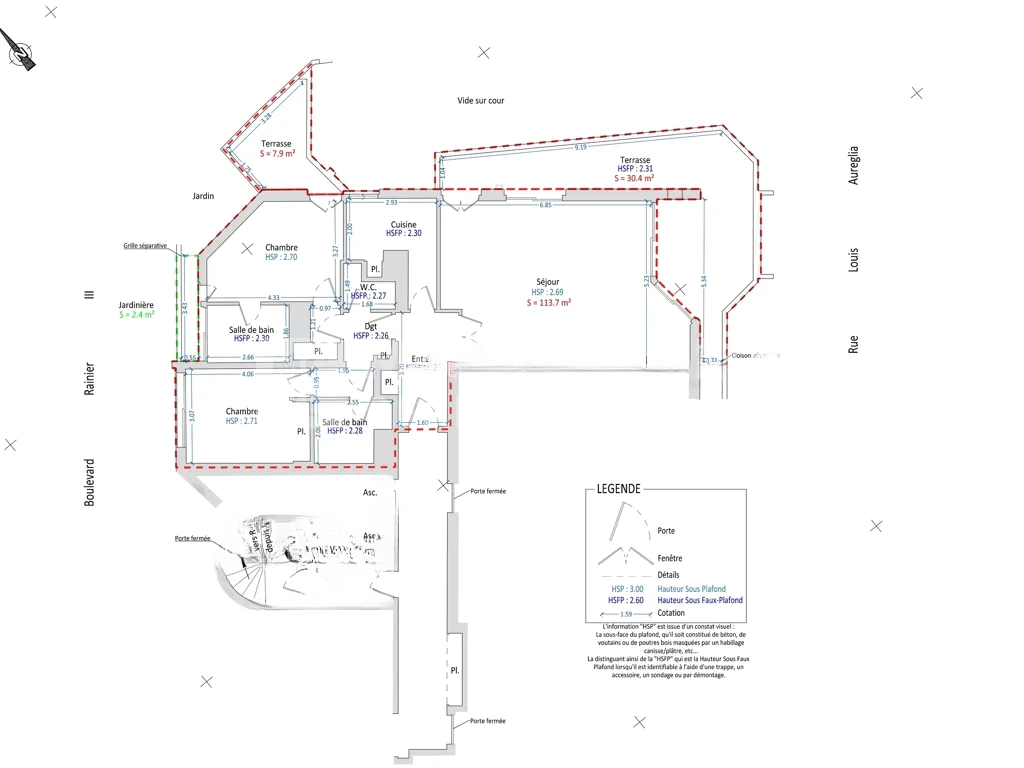 Квартира в Ла-Кондамине, Монако, 152 м² - фото 16
