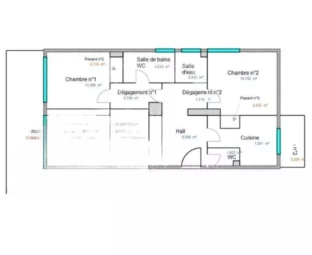 Квартира в Каннах, Франция, 77 м² - фото 17
