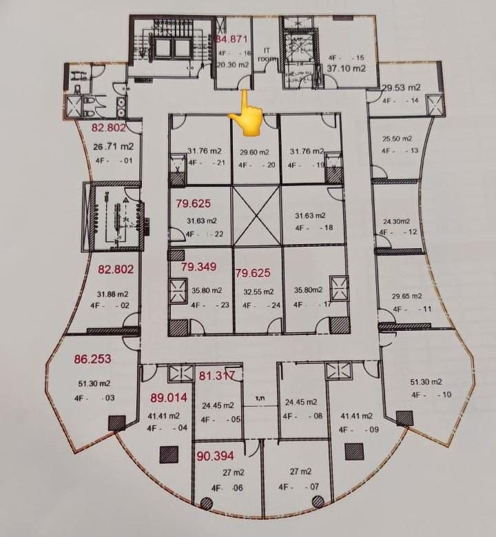 Коммерческая недвижимость в Каире, Египет, 24.45 м² - фото 7