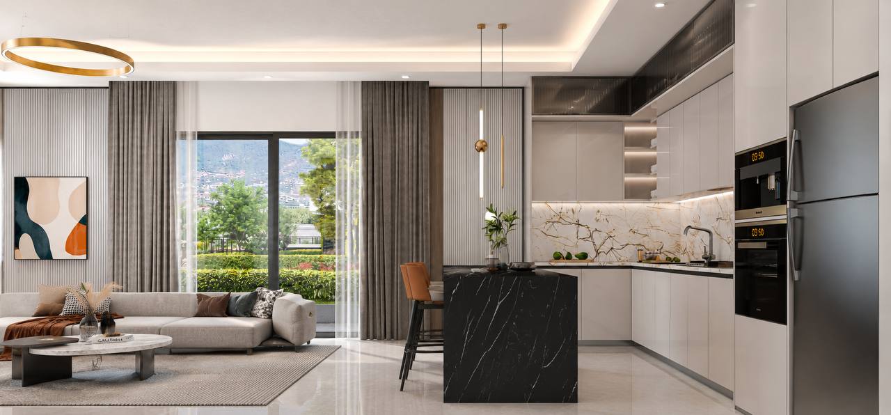Апартаменты в Алании, Турция, 52 м² - фото 1