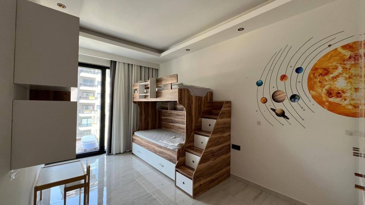 Апартаменты в Алании, Турция, 100 м² - фото 13