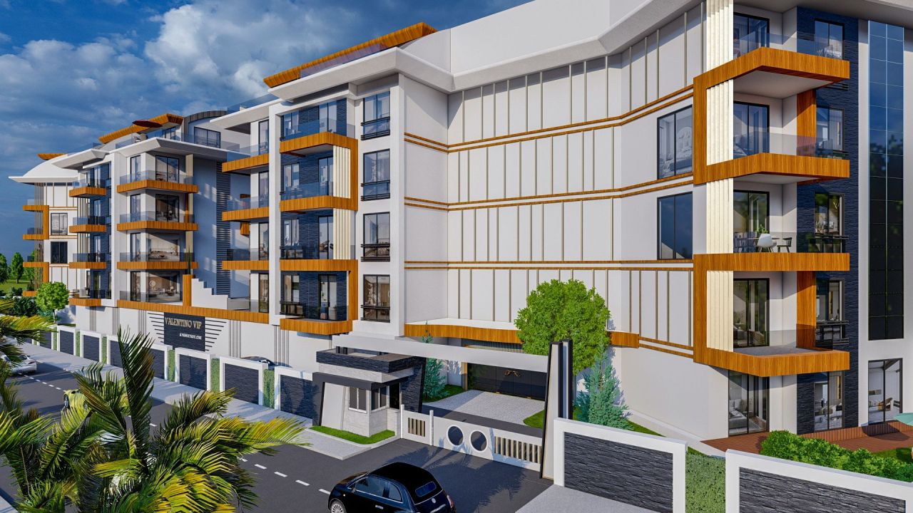 Апартаменты в Алании, Турция, 45 м² - фото 14