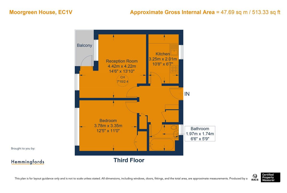 Квартира в Лондоне, Великобритания, 48 м² - фото 4
