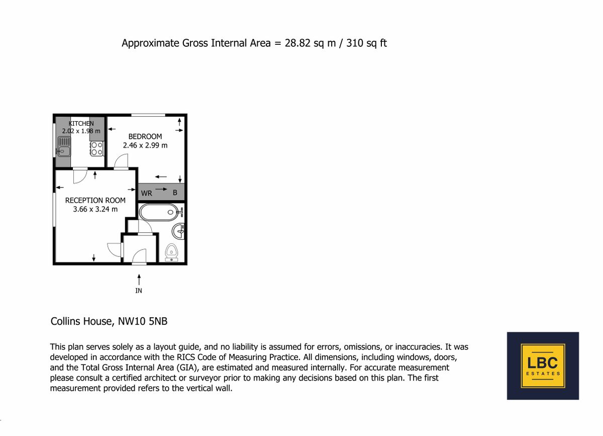 Квартира в Лондоне, Великобритания, 29 м² - фото 10