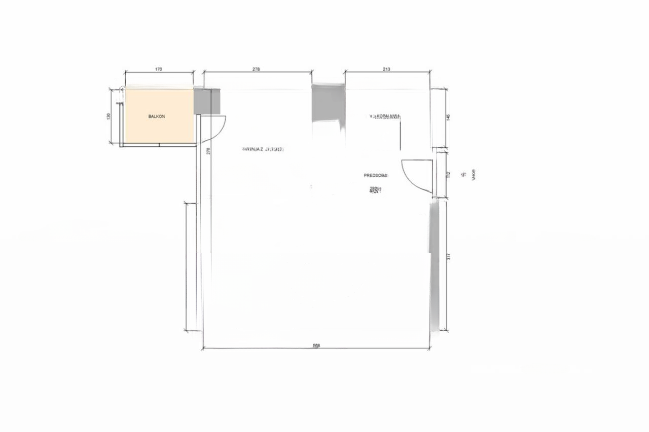 Квартира в Любляне, Словения, 36 м² - фото 12