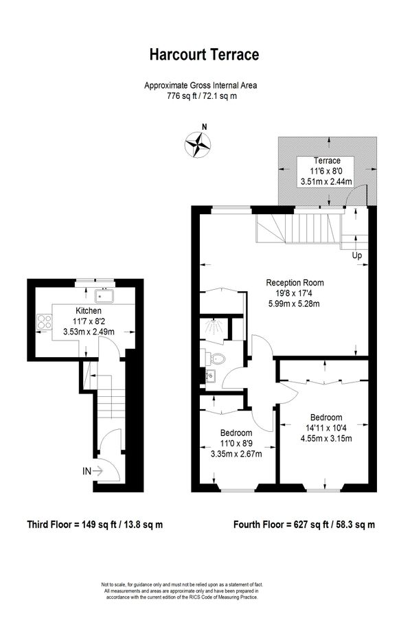Квартира в Лондоне, Великобритания, 72 м² - фото 12