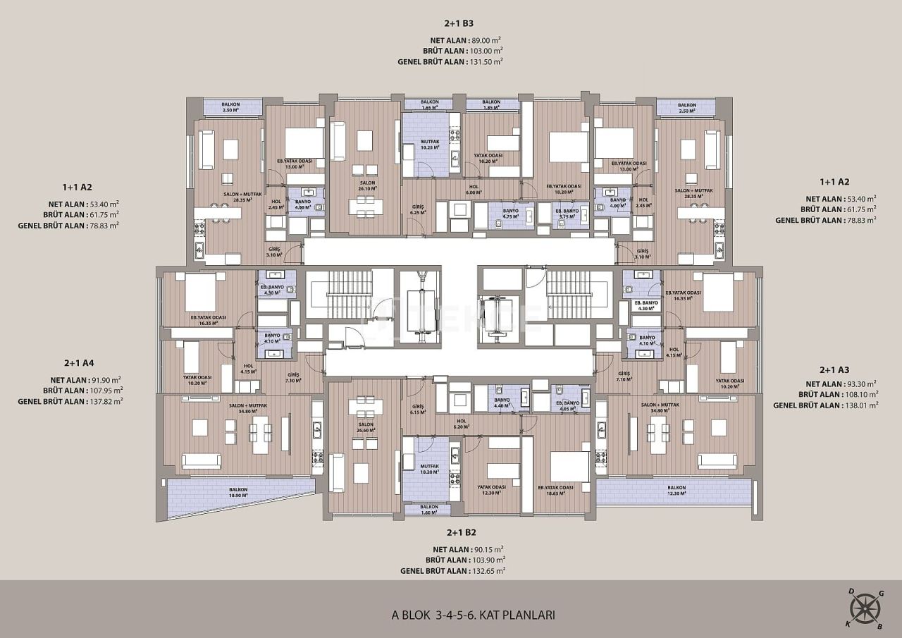 Апартаменты в Стамбуле, Турция, 275 м² - фото 17
