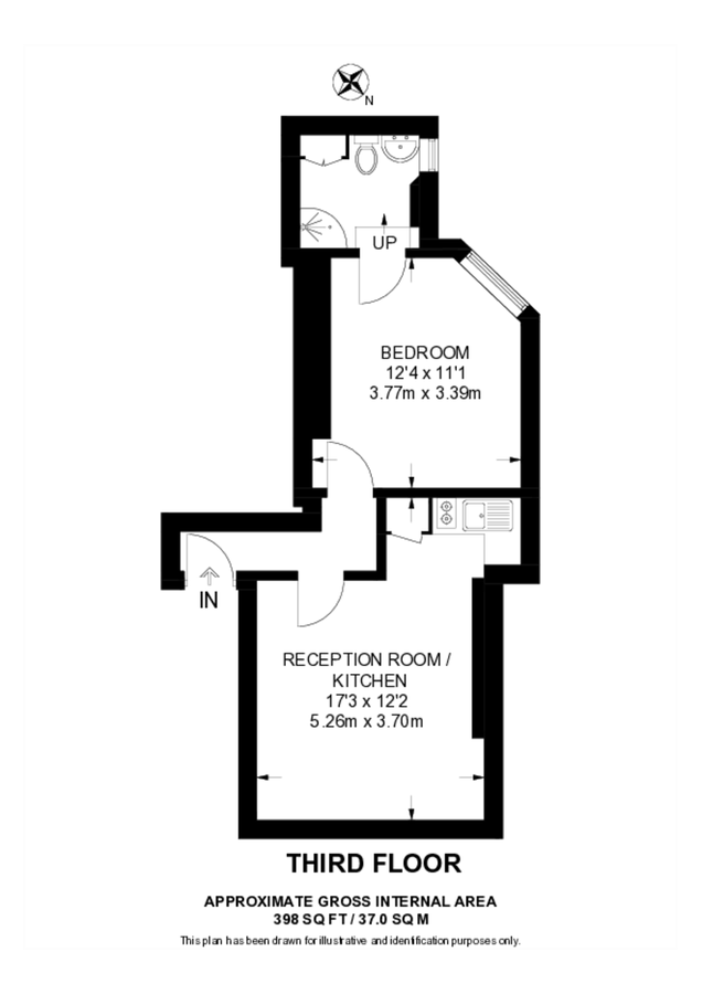 Квартира в Лондоне, Великобритания, 36 м² - фото 13