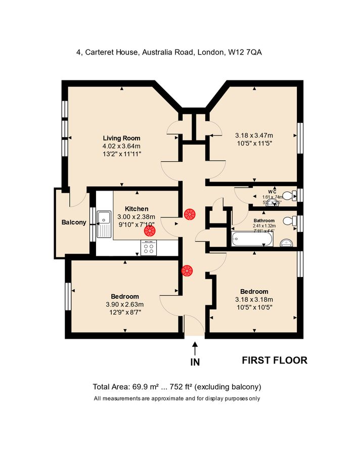 Квартира в Лондоне, Великобритания, 70 м² - фото 14