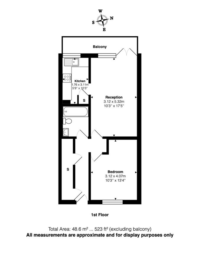 Квартира в Лондоне, Великобритания, 49 м² - фото 17