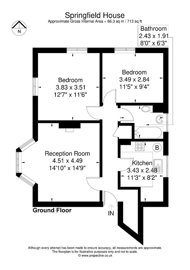 Квартира в Лондоне, Великобритания, 66 м² - фото 8