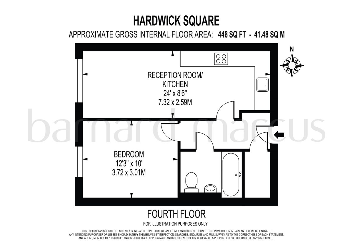Квартира в Лондоне, Великобритания, 42 м² - фото 10