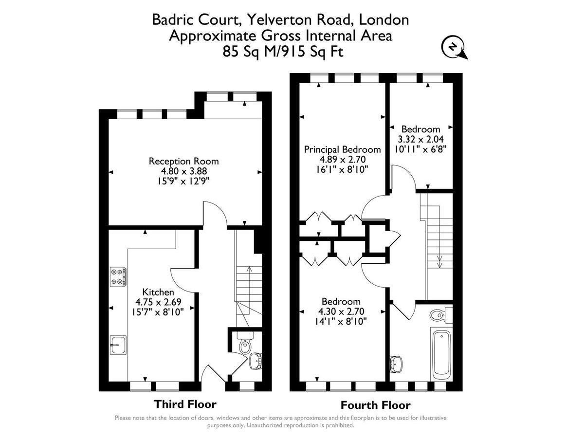 Квартира в Лондоне, Великобритания, 85 м² - фото 12