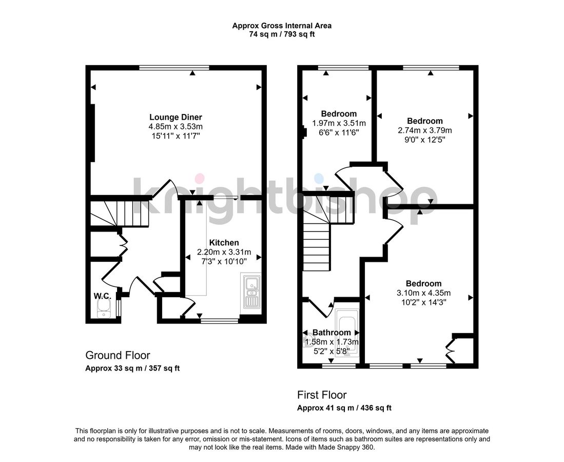Квартира в Лондоне, Великобритания, 74 м² - фото 15
