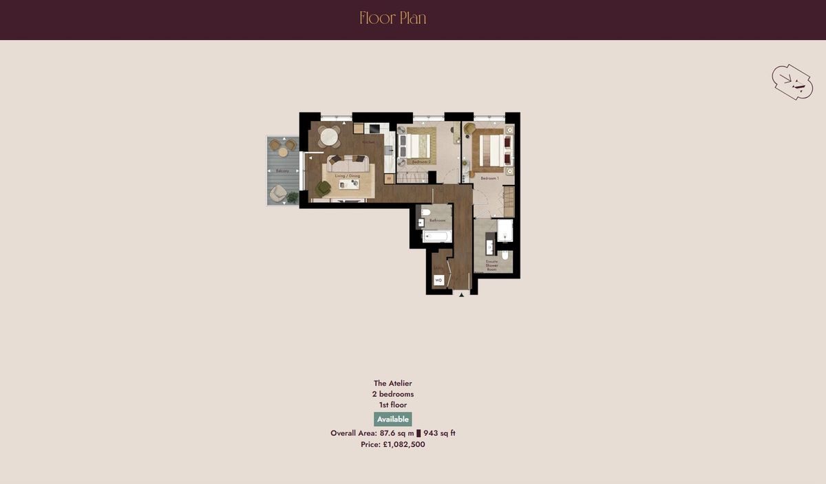 Квартира в Лондоне, Великобритания, 80 м² - фото 18