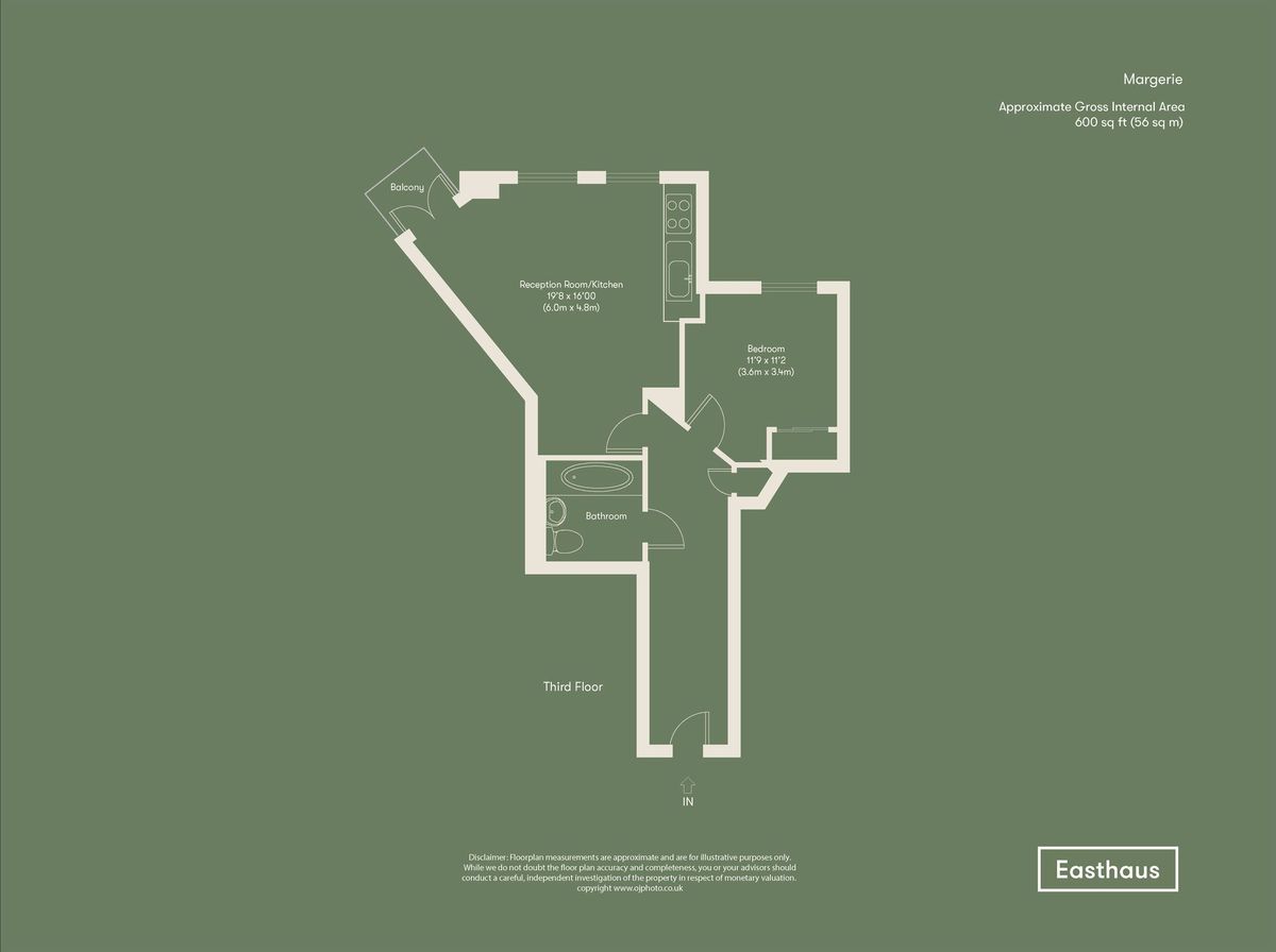 Квартира в Лондоне, Великобритания, 66 м² - фото 11