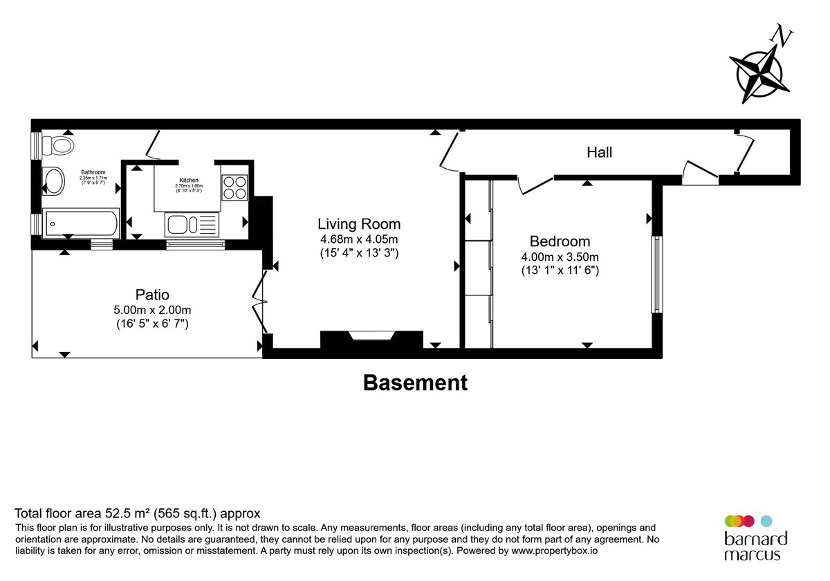 Квартира в Лондоне, Великобритания, 53 м² - фото 14