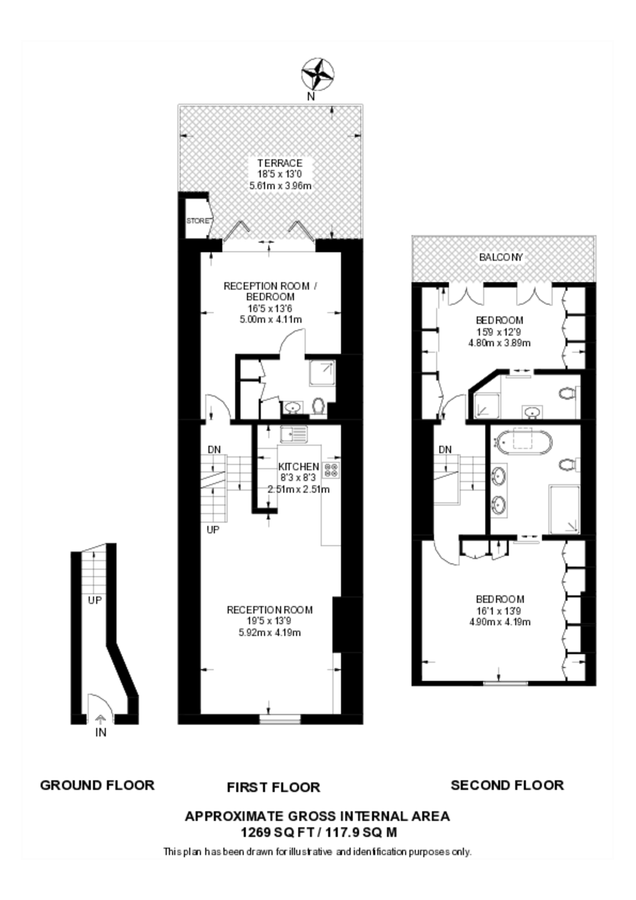 Квартира в Лондоне, Великобритания, 118 м² - фото 15