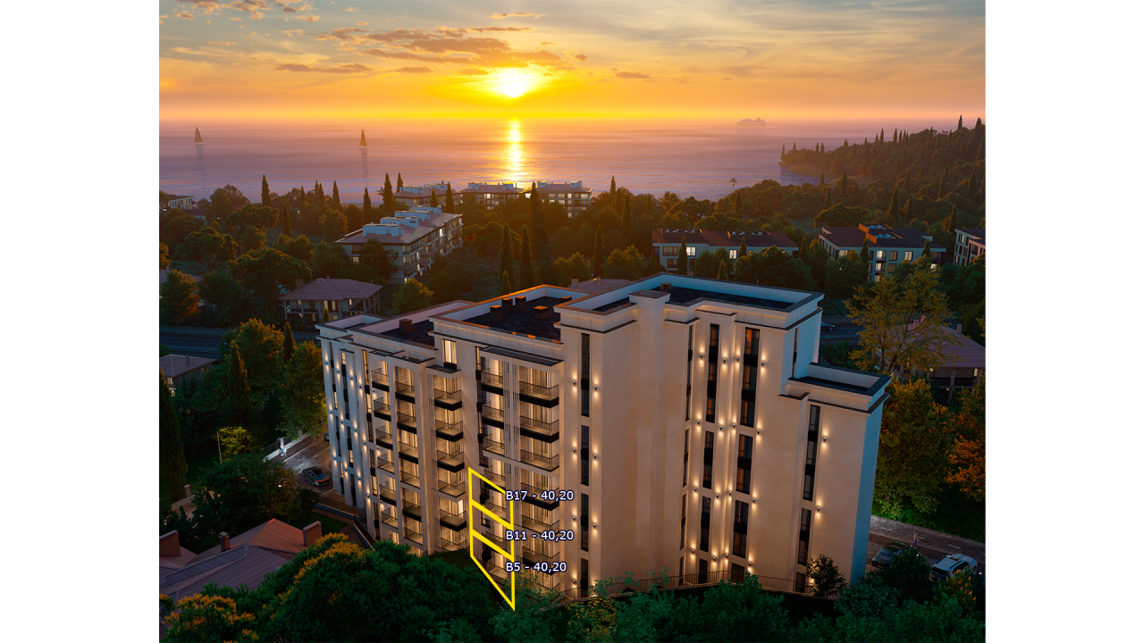 Квартира в Бечичи, Черногория, 94.85 м² - фото 3