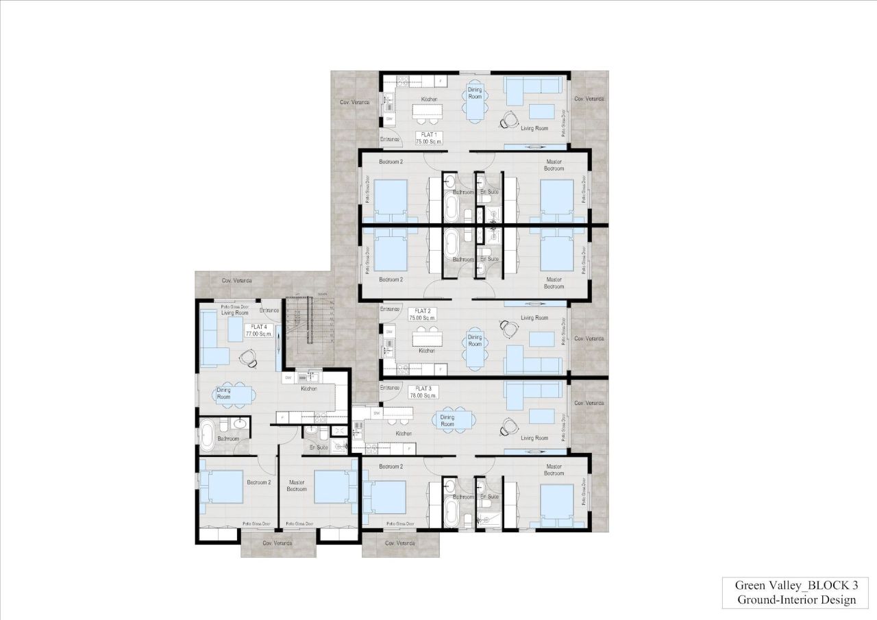 Апартаменты в Пафосе, Кипр, 115 м² - фото 9