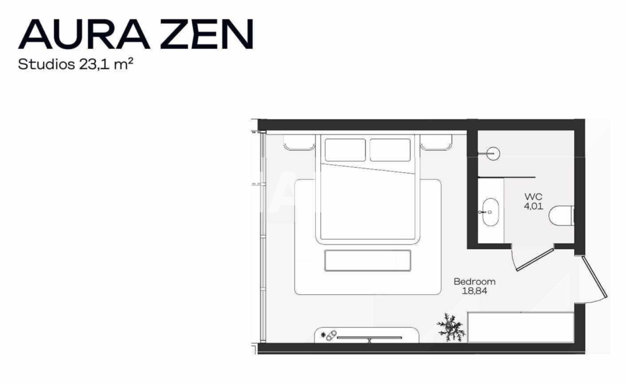 Апартаменты в Убуде, Индонезия, 18 м² - фото 2