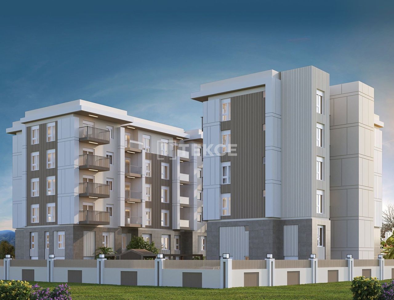 Апартаменты в Анталии, Турция, 57 м² - фото 7
