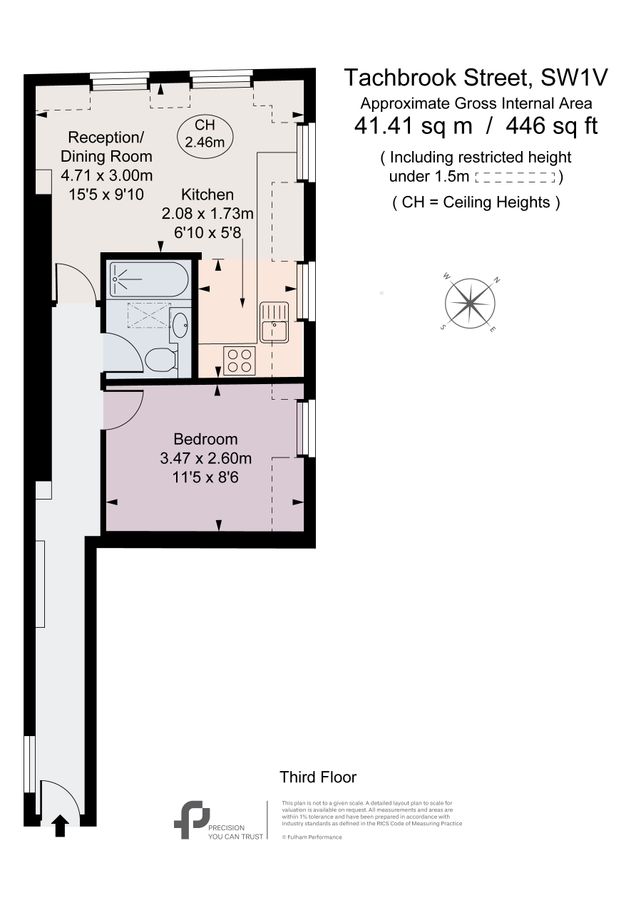 Квартира в Лондоне, Великобритания, 41 м² - фото 10