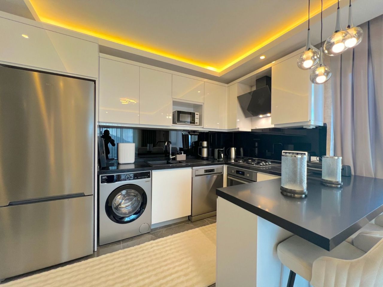 Апартаменты в Алании, Турция, 58 м² - фото 6