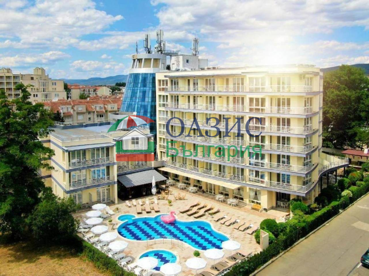 Апартаменты на Солнечном берегу, Болгария, 34 м² - фото 1