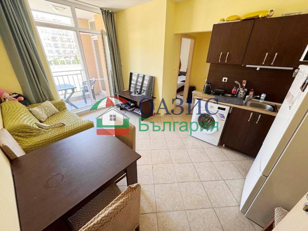 Апартаменты на Солнечном берегу, Болгария, 45 м² - фото 1
