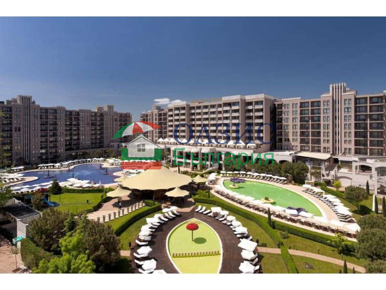 Апартаменты на Солнечном берегу, Болгария, 89.1 м² - фото 1