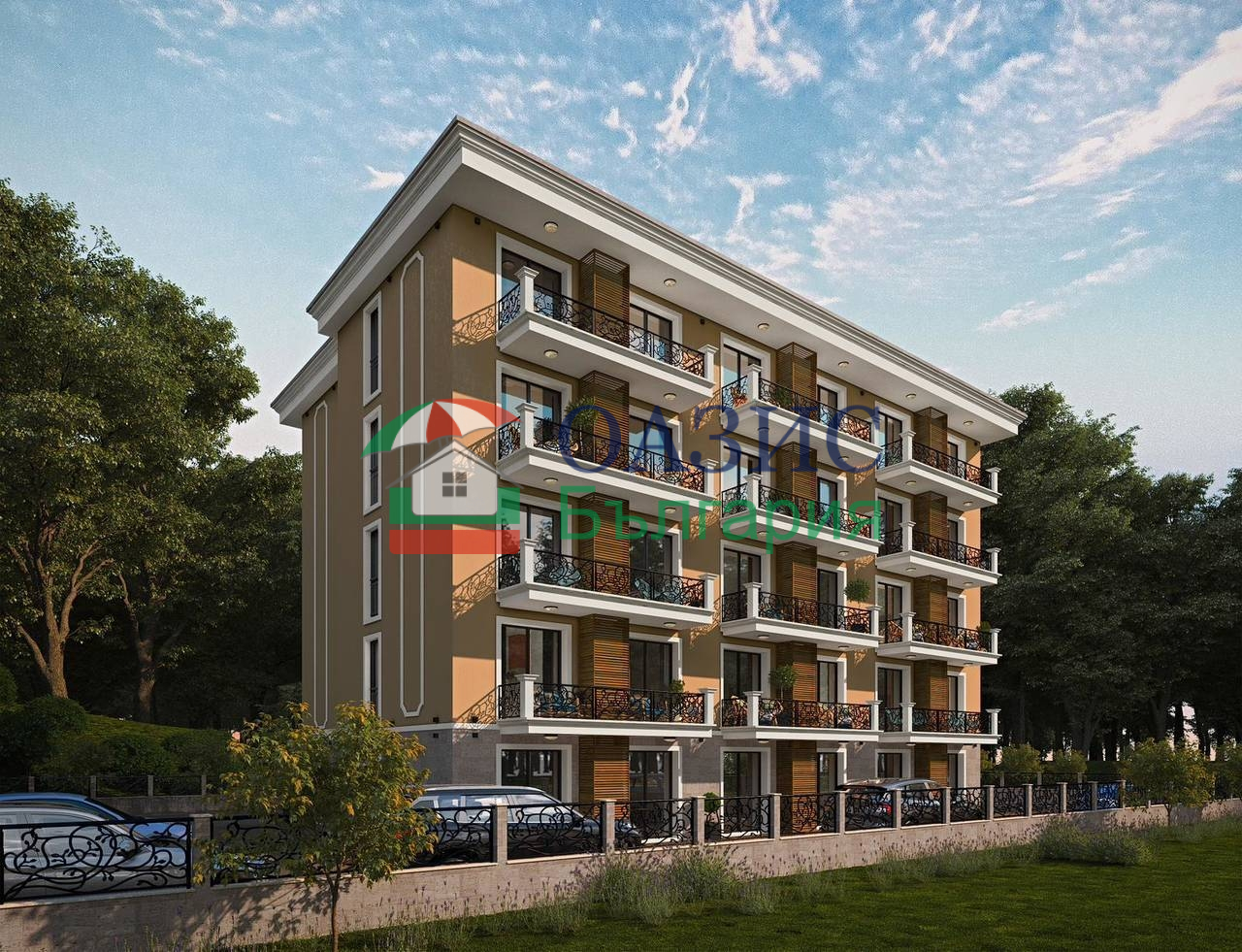 Апартаменты на Солнечном берегу, Болгария, 61.2 м² - фото 1
