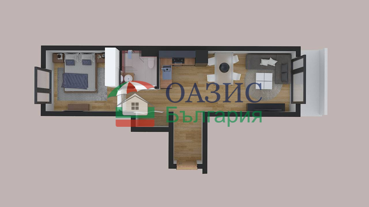 Апартаменты в Бургасе, Болгария, 74 м² - фото 2