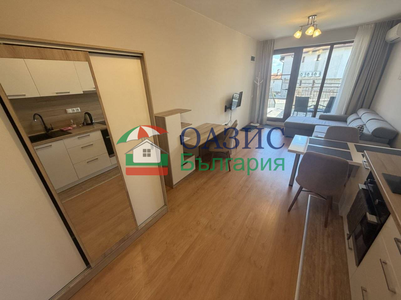 Апартаменты в Ахелое, Болгария, 42.4 м² - фото 2