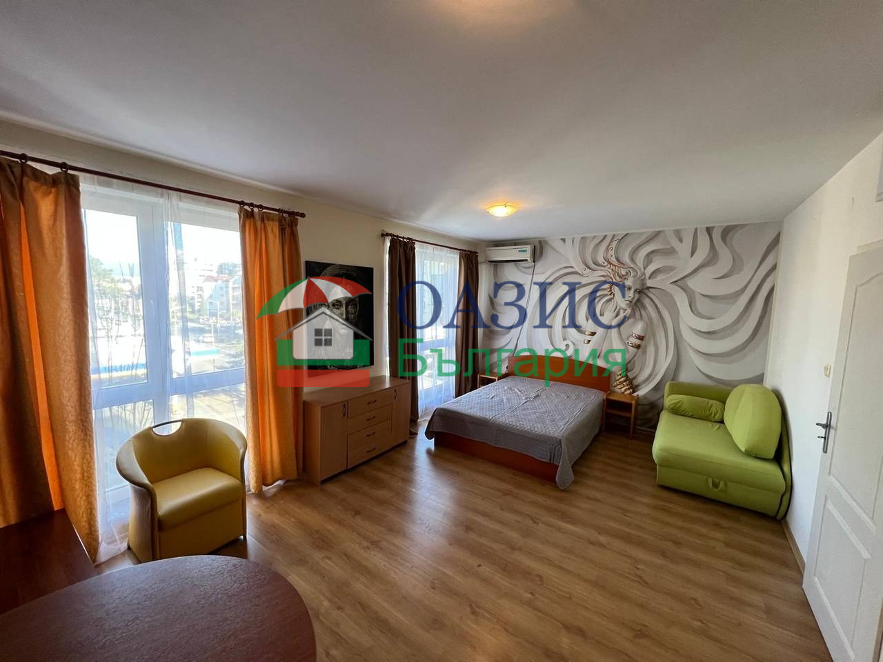 Апартаменты на Солнечном берегу, Болгария, 49.9 м² - фото 3