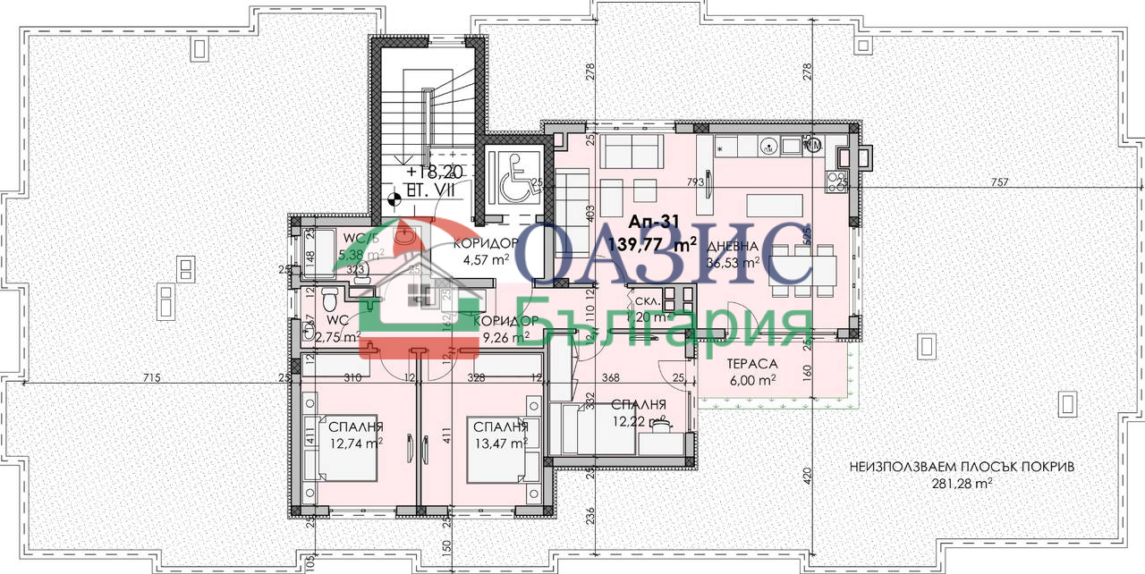 Апартаменты в Бургасе, Болгария, 422.6 м² - фото 5