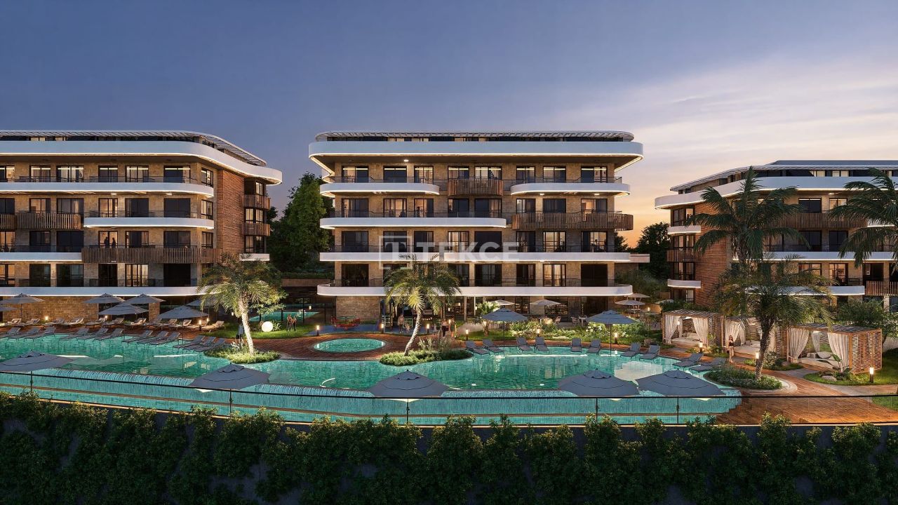 Апартаменты в Алании, Турция, 92 м² - фото 9