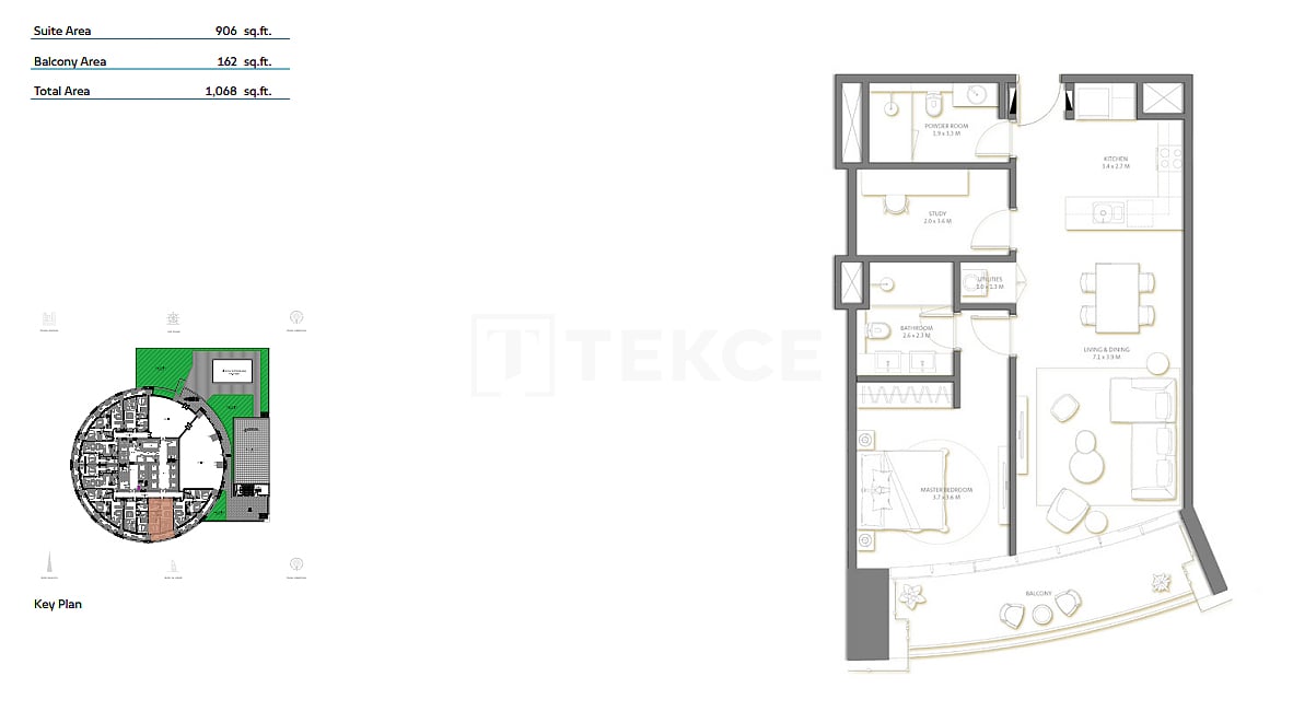 Апартаменты в Дубае, ОАЭ, 240 м² - фото 12