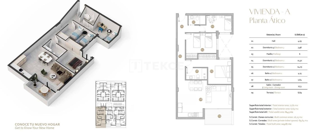 Апартаменты в Фуэнхироле, Испания, 85 м² - фото 17