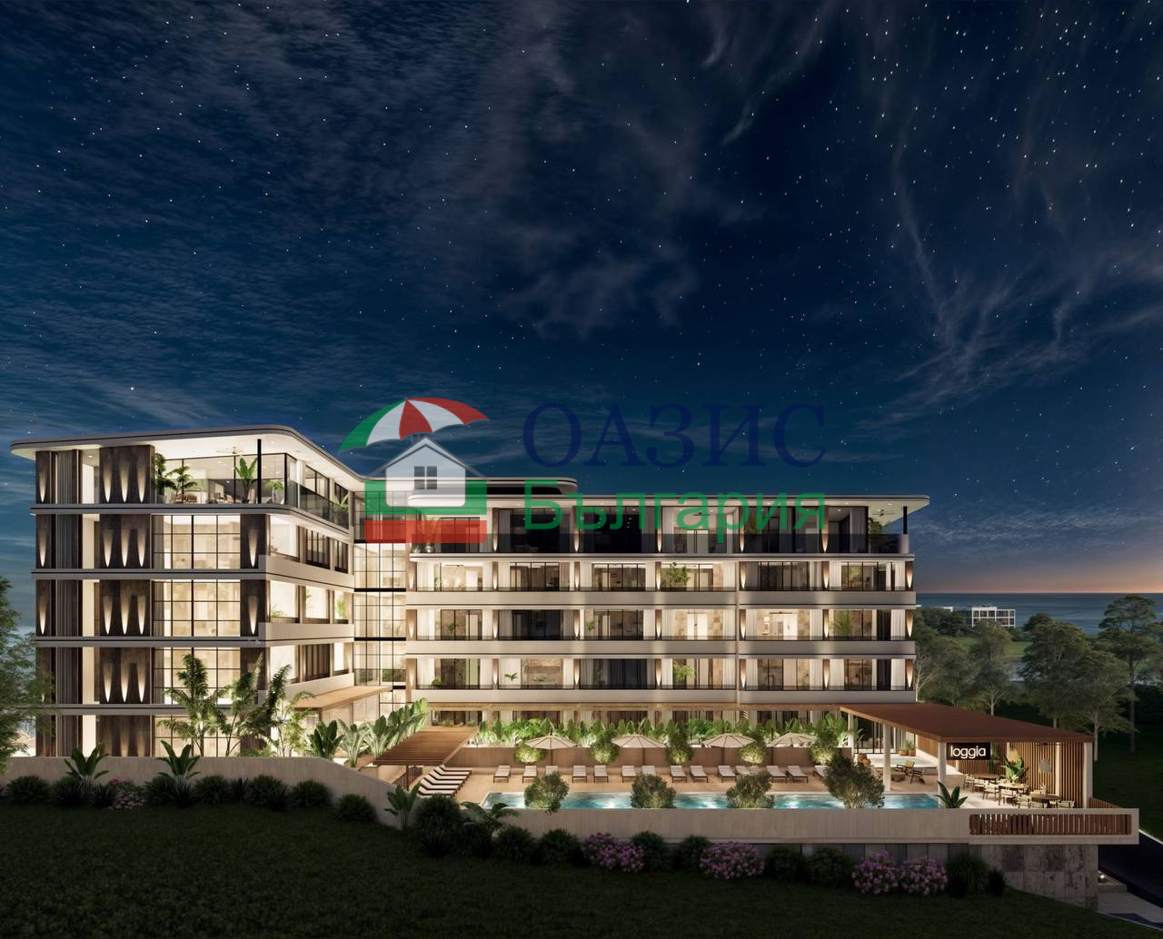 Апартаменты в Святом Власе, Болгария, 45.2 м² - фото 6