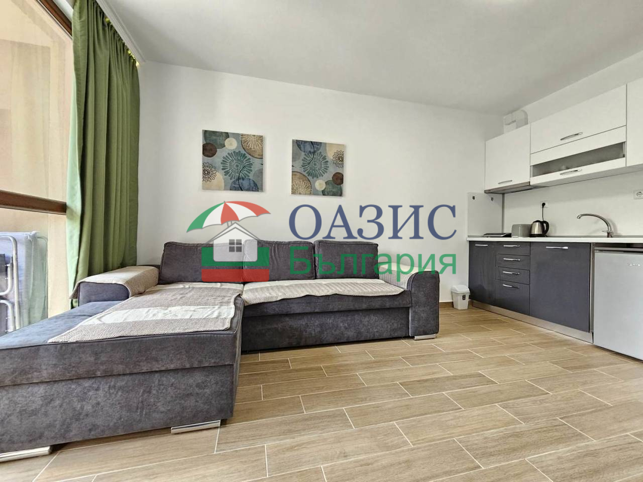 Апартаменты на Солнечном берегу, Болгария, 37 м² - фото 6