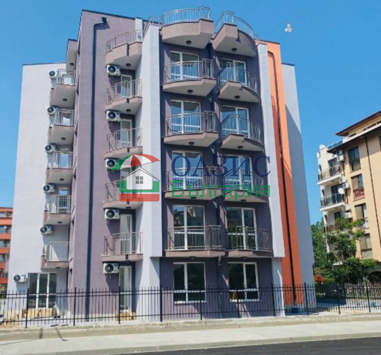Апартаменты на Солнечном берегу, Болгария, 55 м² - фото 6