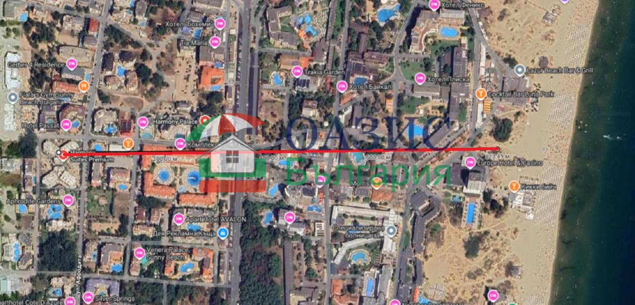 Апартаменты на Солнечном берегу, Болгария, 50 м² - фото 7