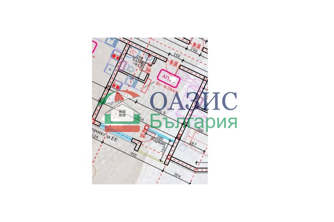 Апартаменты на Солнечном берегу, Болгария, 44.6 м² - фото 7