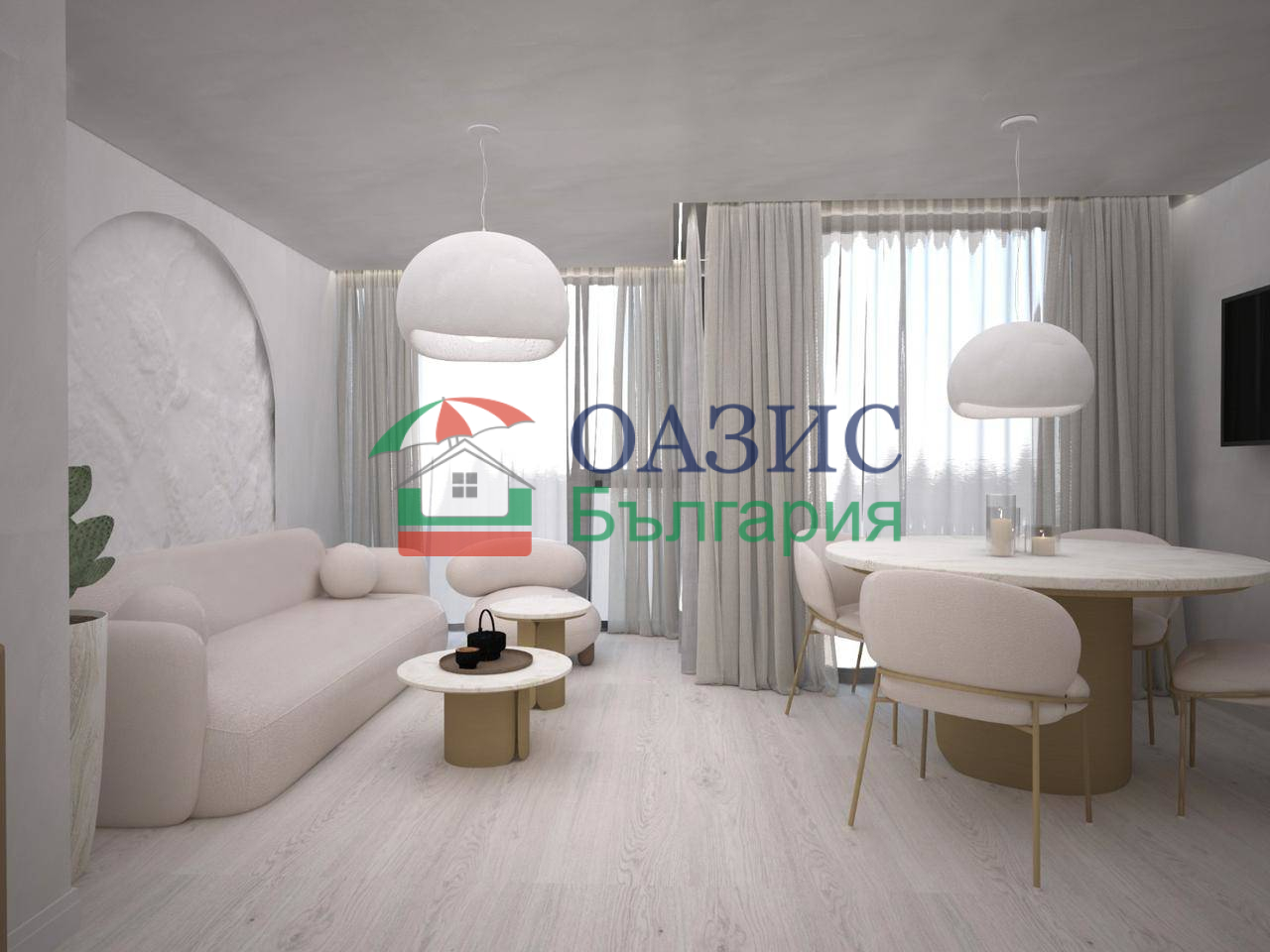 Апартаменты на Солнечном берегу, Болгария, 104 м² - фото 8