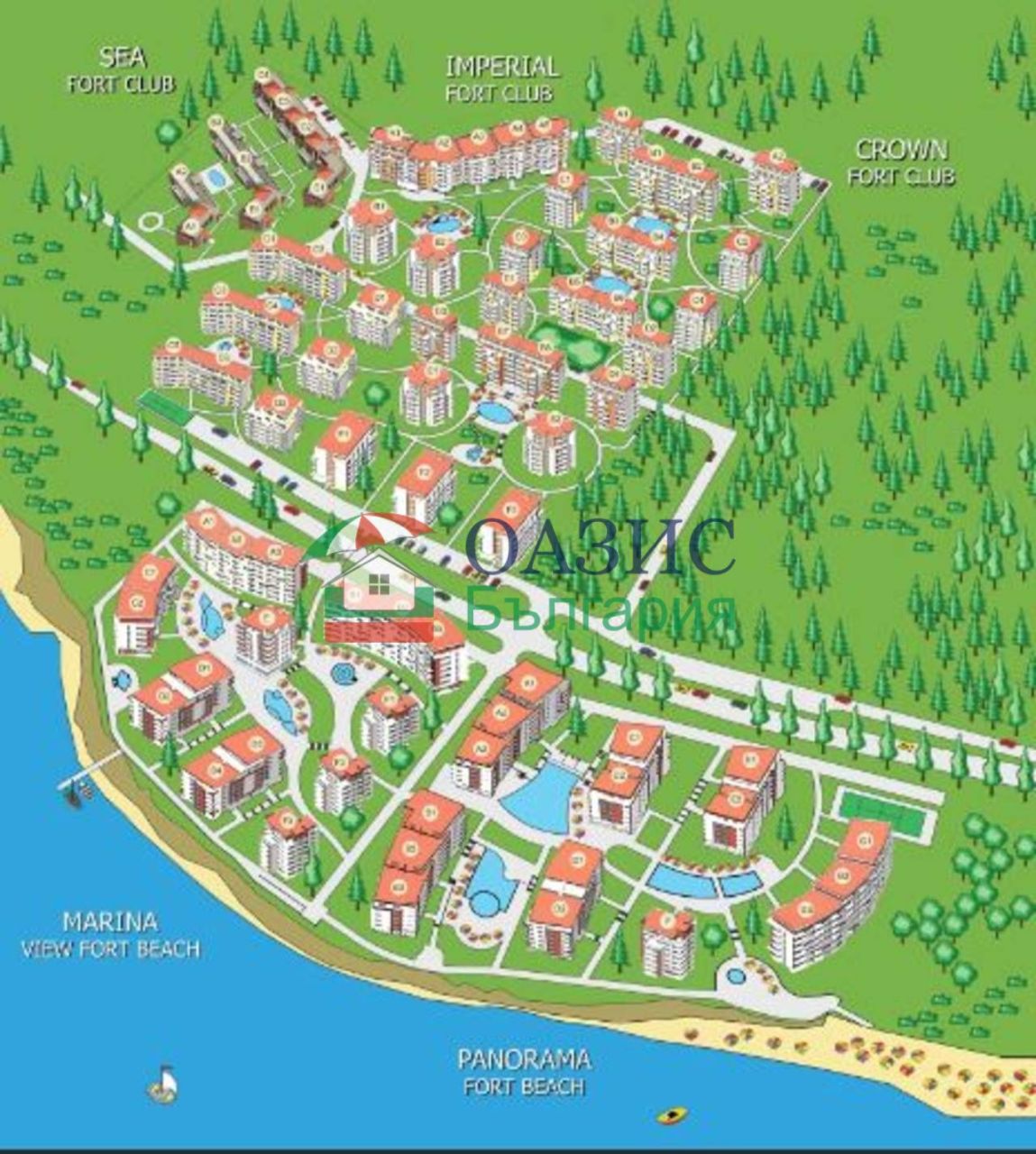Апартаменты в Святом Власе, Болгария, 85 000 м² - фото 9