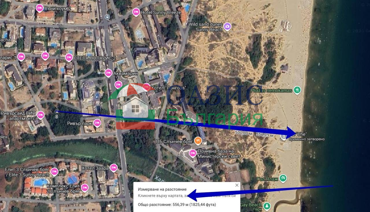 Апартаменты на Солнечном берегу, Болгария, 60.3 м² - фото 9